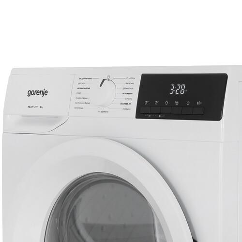 Сушильная машина Gorenje DHNE82/C белый — дополнительный ракурс